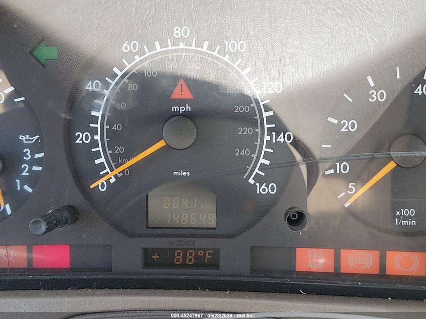1998 Mercedes-benz Sl-class VIN WDBFA67F3WF163654 IAAI salvage auction — NORMAL WEAR, Clear (Nevada), sold $2,475 on 2026-07-10 (photo 7)