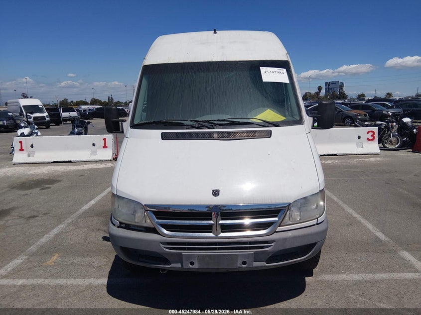 2005 Dodge Sprinter VIN WD2PD644255734103 IAAI salvage auction — UNKNOWN, Clear - Dealer Only (California), sold $350 on 2026-07-09 (photo 6)