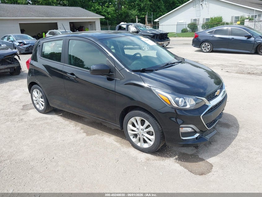 2021 Chevrolet Spark VIN KL8CD6SA2MC722447 IAAI salvage auction — FRONT END, Salvage Title, sold $525 on 2026-07-27 (photo 1)