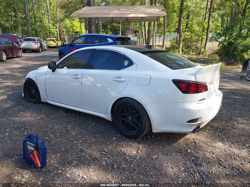 2008 Lexus Is 350 VIN JTHBE262582014585 IAAI salvage auction — RIGHT FRONT, Clear (Virginia), sold $950 on 2026-07-07 (photo 3)