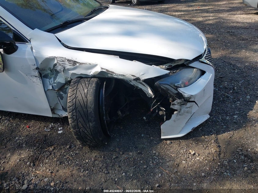 2008 Lexus Is 350 VIN JTHBE262582014585 IAAI salvage auction — RIGHT FRONT, Clear (Virginia), sold $950 on 2026-07-07 (photo 6)