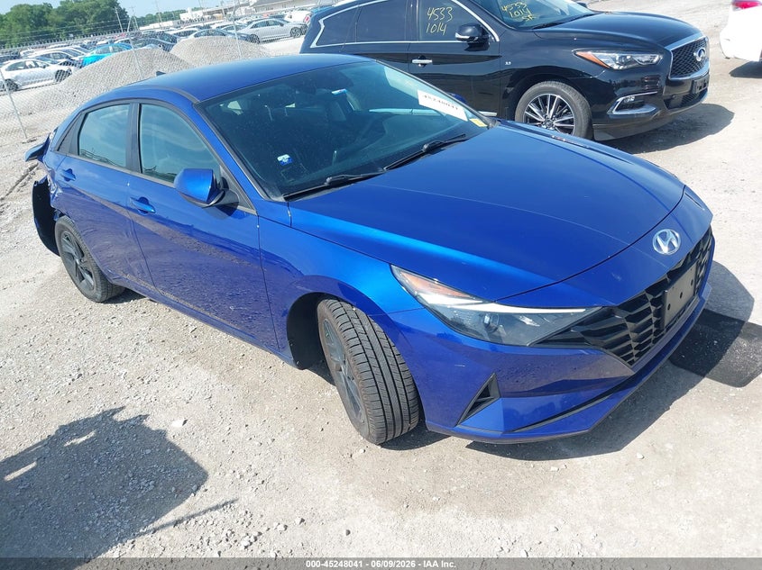 2023 Hyundai Elantra VIN 5NPLM4AG0PH089957 IAAI salvage auction — RIGHT REAR, Salvage Title, sold $5,000 on 2026-07-21 (photo 1)