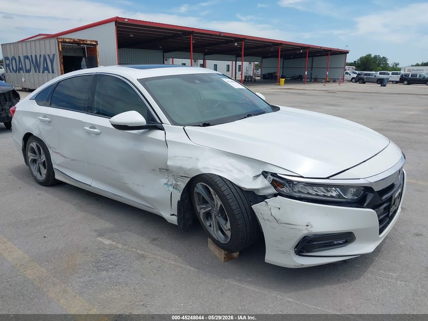 2018 Honda Accord VIN 1HGCV1F5XJA062087 IAAI salvage auction — RIGHT SIDE, Salvage Title, sold $5,200 on 2026-07-23 (photo 1)