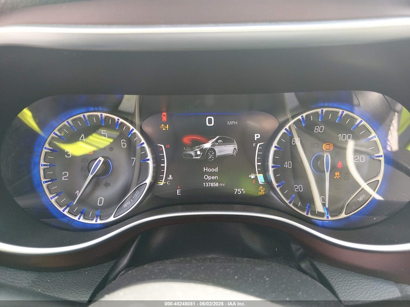 2017 Chrysler Pacifica VIN 2C4RC1GG5HR553798 IAAI salvage auction — REAR END, Salvage Title, sold $2,850 on 2026-07-11 (photo 7)
