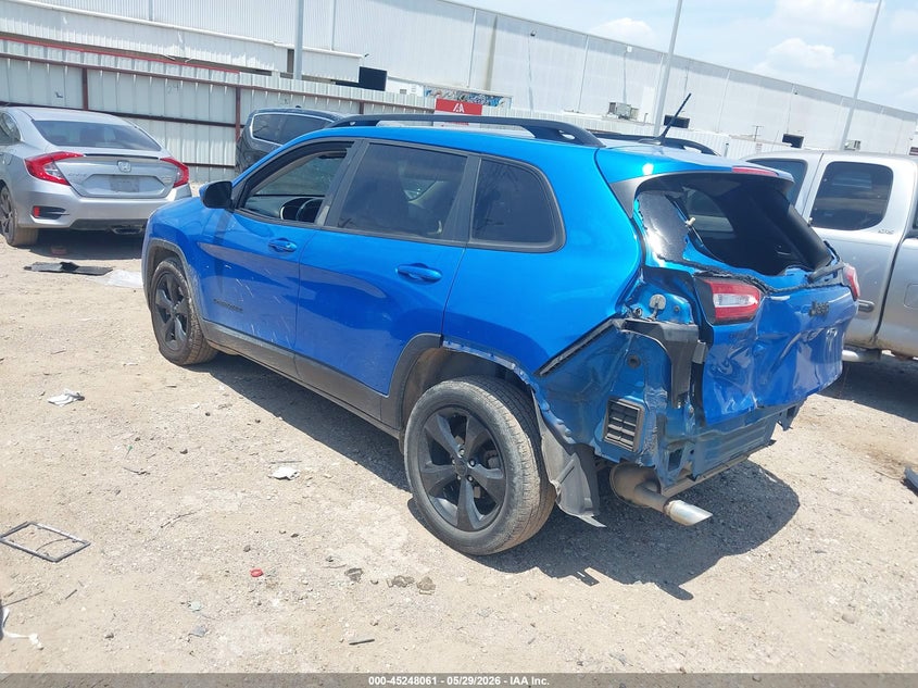 2018 Jeep Cherokee VIN 1C4PJLCB6JD561971 IAAI salvage auction — REAR END, Salvage Title, sold $1,200 on 2026-07-10 (photo 3)