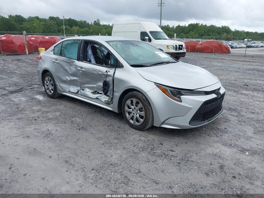 2021 Toyota Corolla VIN 5YFEPMAE6MP148913 IAAI salvage auction — RIGHT SIDE, Salvage Title, sold $5,600 on 2026-07-09 (photo 1)