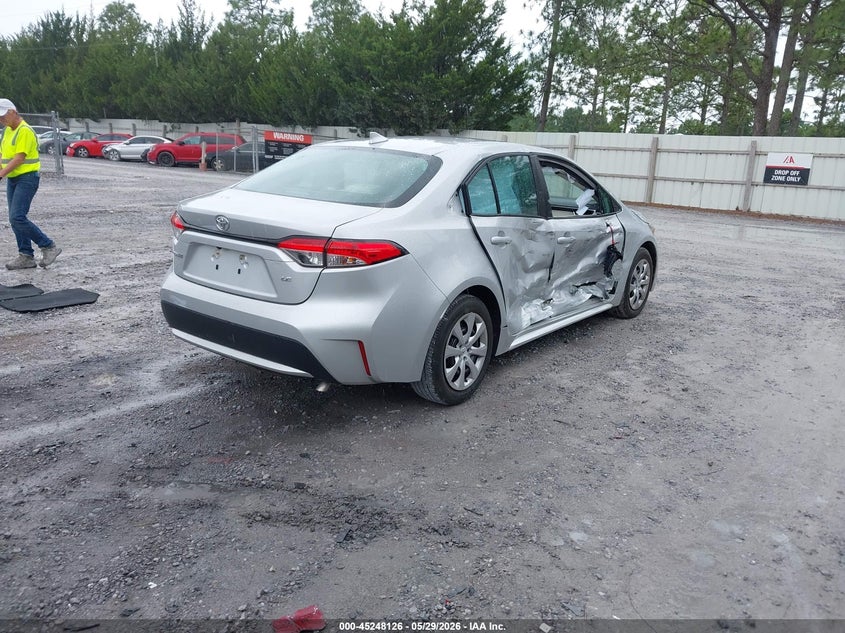 2021 Toyota Corolla VIN 5YFEPMAE6MP148913 IAAI salvage auction — RIGHT SIDE, Salvage Title, sold $5,600 on 2026-07-09 (photo 4)