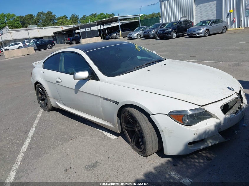 2004 BMW 6 series VIN WBAEH73494B190877 IAAI salvage auction — FRONT END, Clear (New York), sold $500 on 2026-07-14 (photo 1)