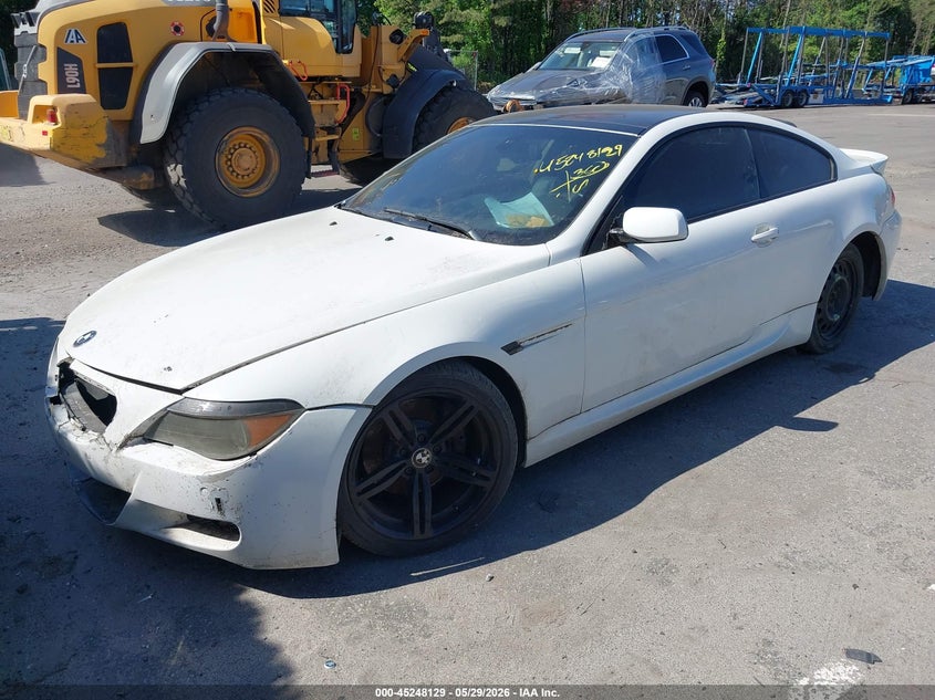 2004 BMW 6 series VIN WBAEH73494B190877 IAAI salvage auction — FRONT END, Clear (New York), sold $500 on 2026-07-14 (photo 2)