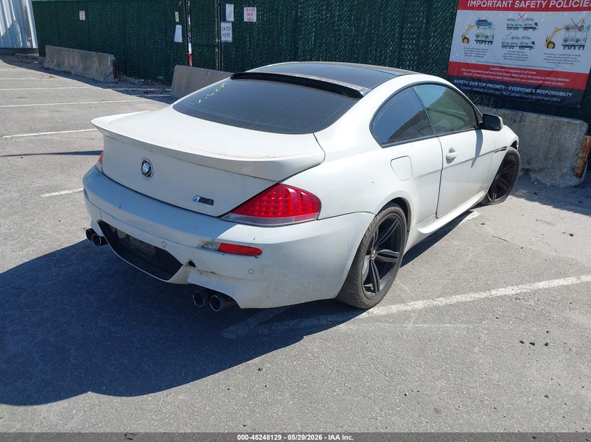 2004 BMW 6 series VIN WBAEH73494B190877 IAAI salvage auction — FRONT END, Clear (New York), sold $500 on 2026-07-14 (photo 4)