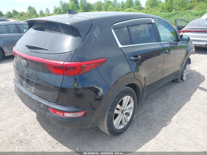 2019 Kia Sportage VIN KNDPMCAC0K7608446 IAAI salvage auction — THEFT, Salvage Title, sold $3,000 on 2026-07-16 (photo 4)