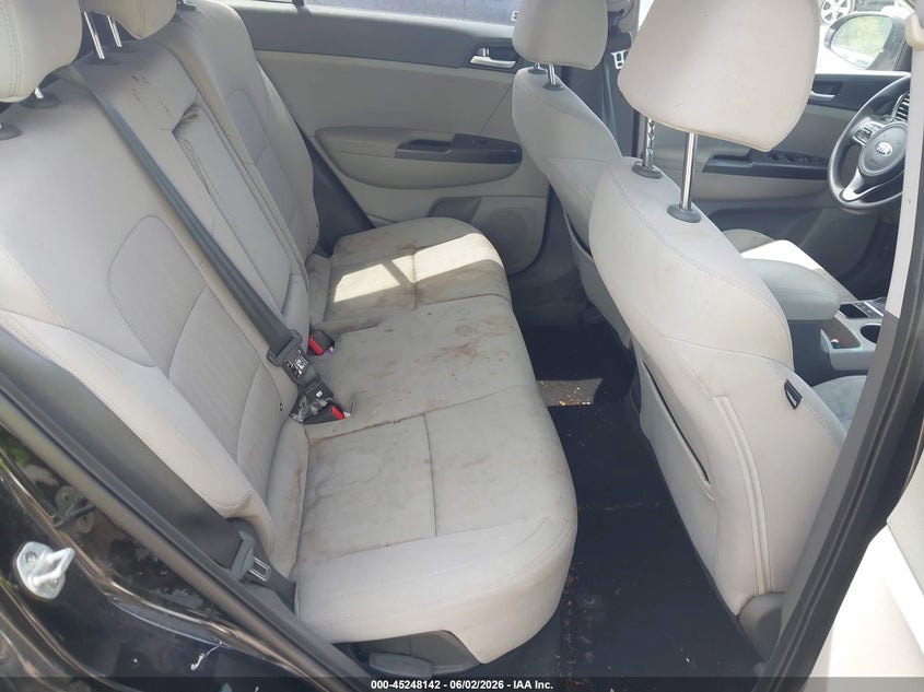 2019 Kia Sportage VIN KNDPMCAC0K7608446 IAAI salvage auction — THEFT, Salvage Title, sold $3,000 on 2026-07-16 (photo 8)
