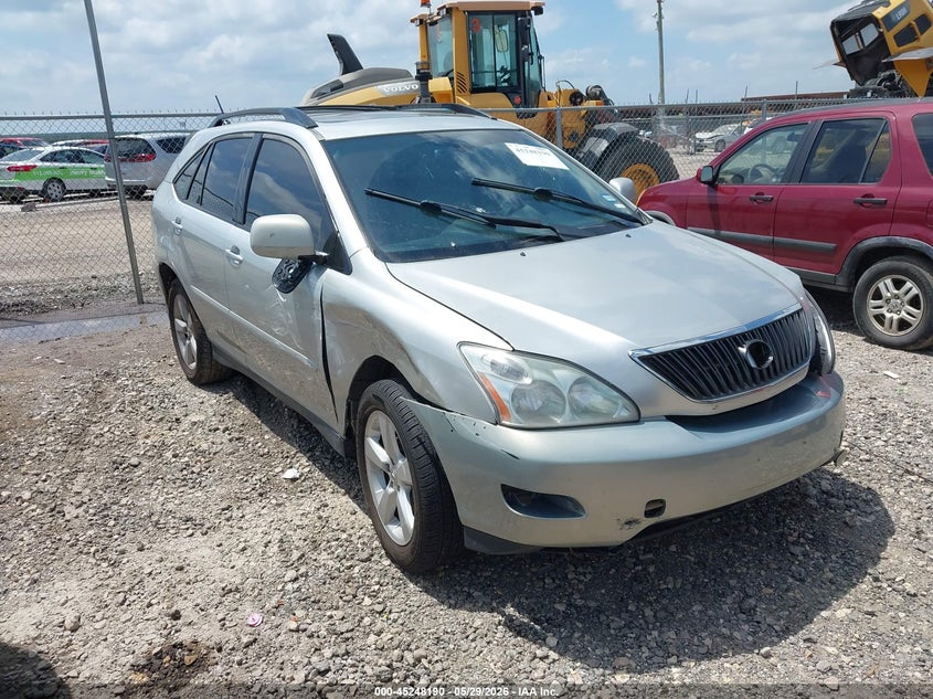 2004 Lexus Rx 330 VIN JTJGA31U340037559 IAAI salvage auction — FRONT END, Salvage (Texas), sold $975 on 2026-07-14 (photo 1)