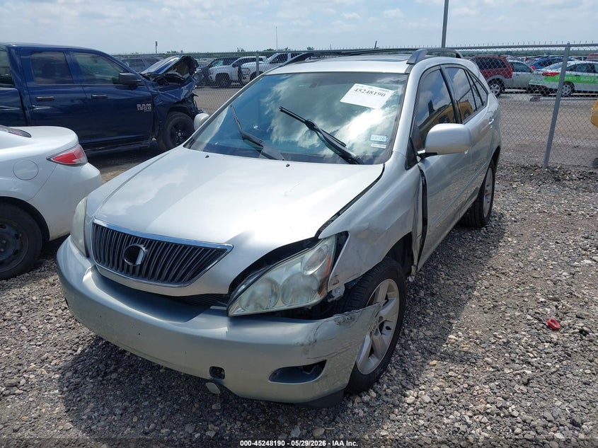 2004 Lexus Rx 330 VIN JTJGA31U340037559 IAAI salvage auction — FRONT END, Salvage (Texas), sold $975 on 2026-07-14 (photo 2)