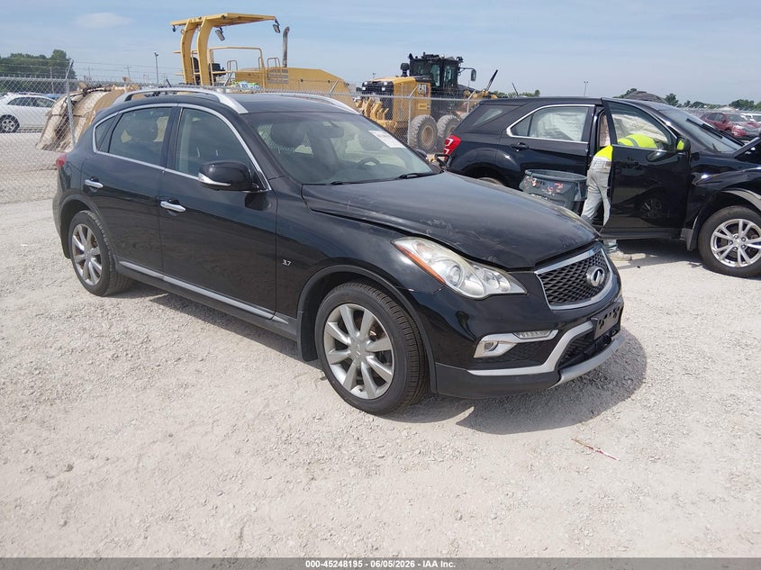 2016 Infiniti Qx50 VIN JN1BJ0RR7GM263096 IAAI salvage auction — FRONT END, Salvage (Illinois), sold $1,400 on 2026-07-07 (photo 1)