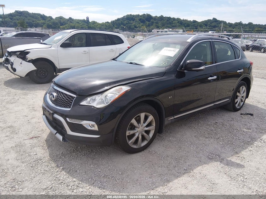 2016 Infiniti Qx50 VIN JN1BJ0RR7GM263096 IAAI salvage auction — FRONT END, Salvage (Illinois), sold $1,400 on 2026-07-07 (photo 2)