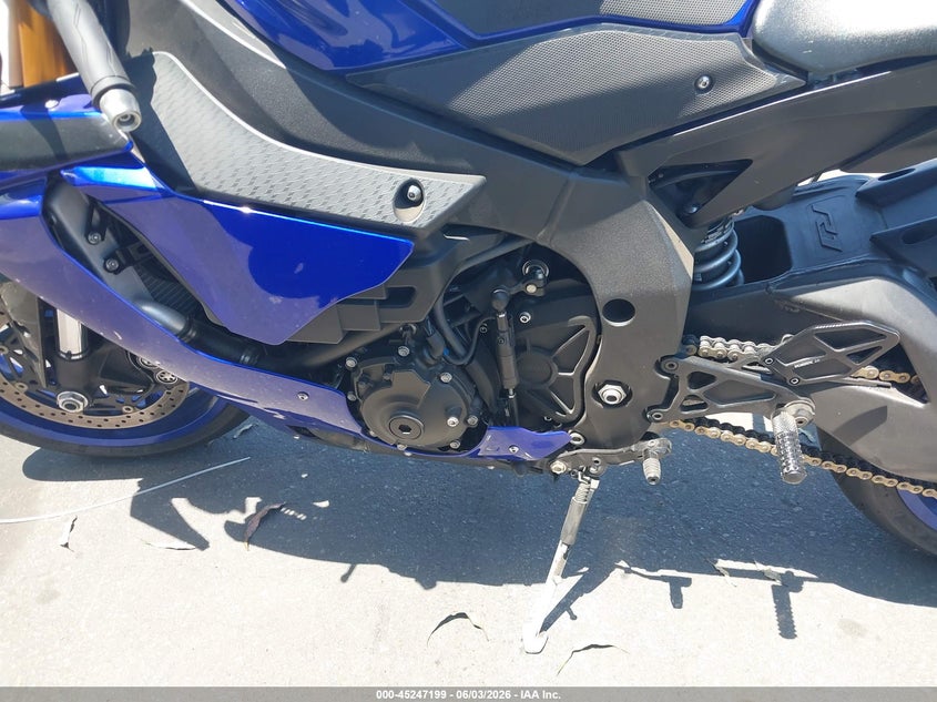 2018 Yamaha Yzf VIN JYARN39Y4JA001517 IAAI salvage auction — FRONT END, Salvage Certificate (California), sold $4,150 on 2026-07-08 (photo 9)