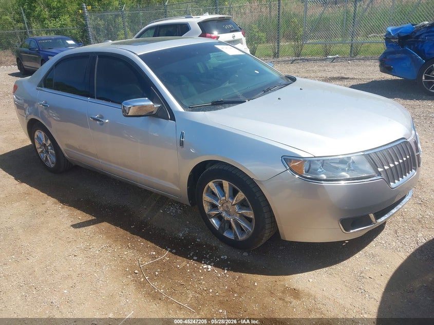 2012 Lincoln Mkz VIN 3LNHL2JC4CR827627 IAAI salvage auction — NORMAL WEAR, Clear (Wisconsin), sold $400 on 2026-07-10 (photo 1)