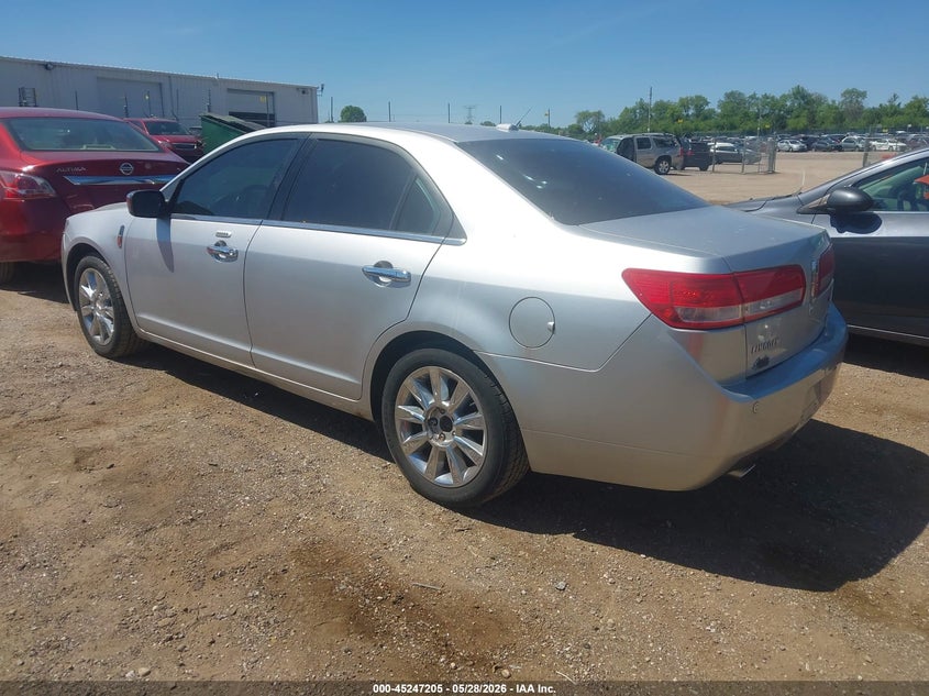 2012 Lincoln Mkz VIN 3LNHL2JC4CR827627 IAAI salvage auction — NORMAL WEAR, Clear (Wisconsin), sold $400 on 2026-07-10 (photo 3)