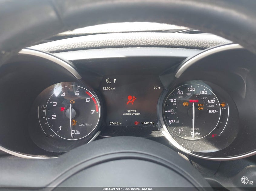 2022 Alfa romeo Giulia VIN ZARFANBN0N7665322 IAAI salvage auction — SIDE, Salvage Title, sold $4,450 on 2026-08-07 (photo 7)