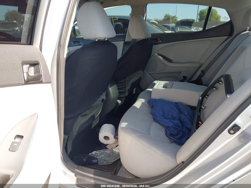2014 Kia Optima VIN KNAGM4A76E5477013 IAAI salvage auction — THEFT, Salvage Title, sold $450 on 2026-07-17 (photo 8)