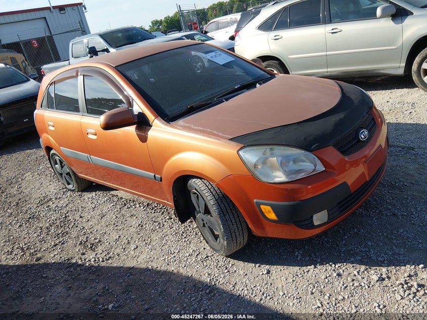 2008 Kia Rio VIN KNADE163886361783 IAAI salvage auction — NORMAL WEAR, Original (Kentucky), sold $225 on 2026-07-06 (photo 1)