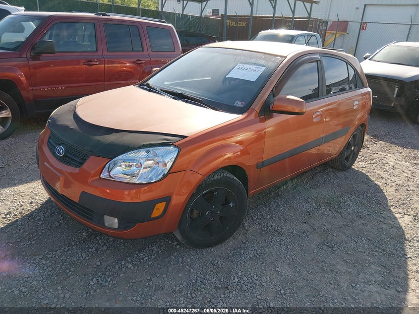 2008 Kia Rio VIN KNADE163886361783 IAAI salvage auction — NORMAL WEAR, Original (Kentucky), sold $225 on 2026-07-06 (photo 2)