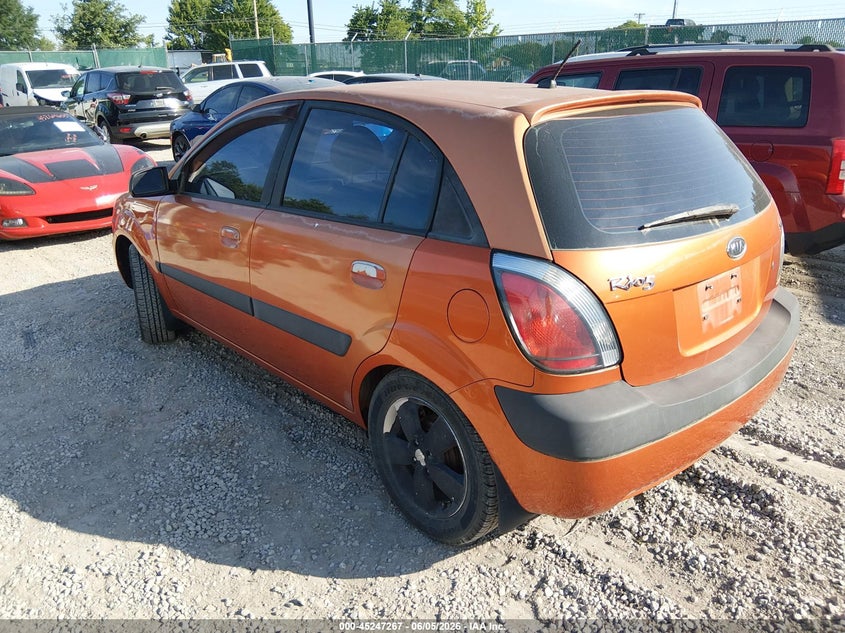 2008 Kia Rio VIN KNADE163886361783 IAAI salvage auction — NORMAL WEAR, Original (Kentucky), sold $225 on 2026-07-06 (photo 3)