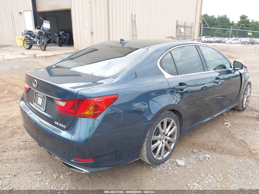 2013 Lexus Gs VIN JTHBE1BL0D5012941 IAAI salvage auction — FRONT END, Salvage (North Carolina), sold $25 on 2026-07-27 (photo 4)