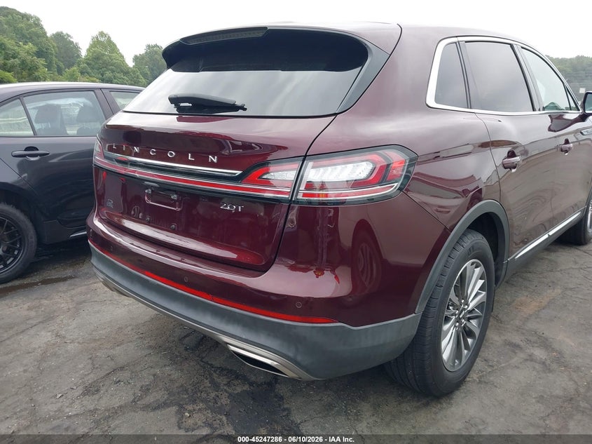 2020 Lincoln Nautilus VIN 2LMPJ6J93LBL13333 IAAI salvage auction — REAR END, Salvage (North Carolina), sold $10,750 on 2026-07-16 (photo 6)