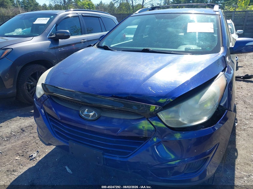 2012 Hyundai Tucson VIN KM8JUCAC4CU418122 IAAI salvage auction — FRONT END, Salvage Title, sold $1,400 on 2026-07-10 (photo 6)