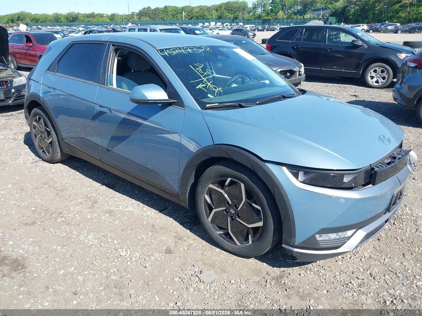 2022 Hyundai Ioniq 5 VIN KM8KMDAFXNU057275 IAAI salvage auction — FRONT END, Salvage Title, sold $8,200 on 2026-07-09 (photo 1)