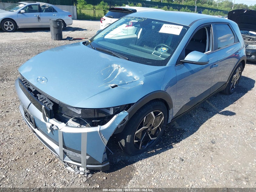 2022 Hyundai Ioniq 5 VIN KM8KMDAFXNU057275 IAAI salvage auction — FRONT END, Salvage Title, sold $8,200 on 2026-07-09 (photo 2)