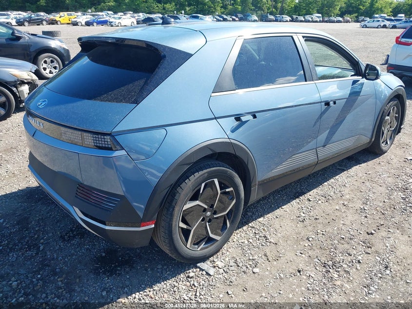 2022 Hyundai Ioniq 5 VIN KM8KMDAFXNU057275 IAAI salvage auction — FRONT END, Salvage Title, sold $8,200 on 2026-07-09 (photo 4)