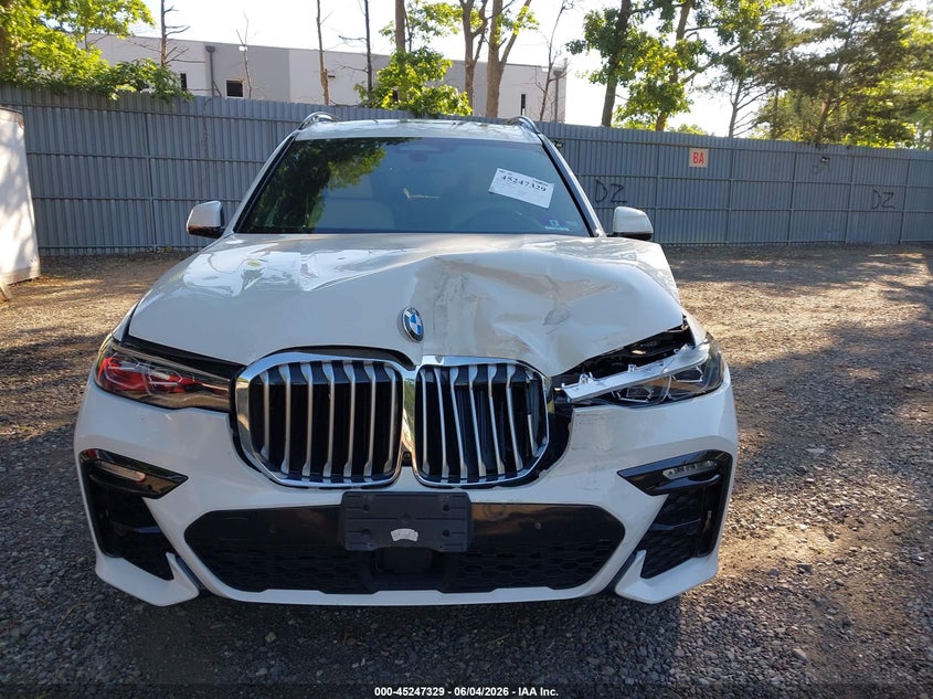2019 BMW X7 VIN 5UXCW2C59KL089940 IAAI salvage auction — FRONT END, Salvage Title, sold $23,500 on 2026-07-19 (photo 6)