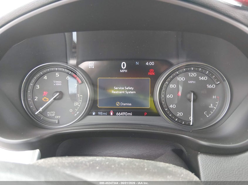 2023 Cadillac Xt4 VIN 1GYFZDR45PF202170 IAAI salvage auction — FRONT END, Salvage Title, sold $9,150 on 2026-08-26 (photo 7)