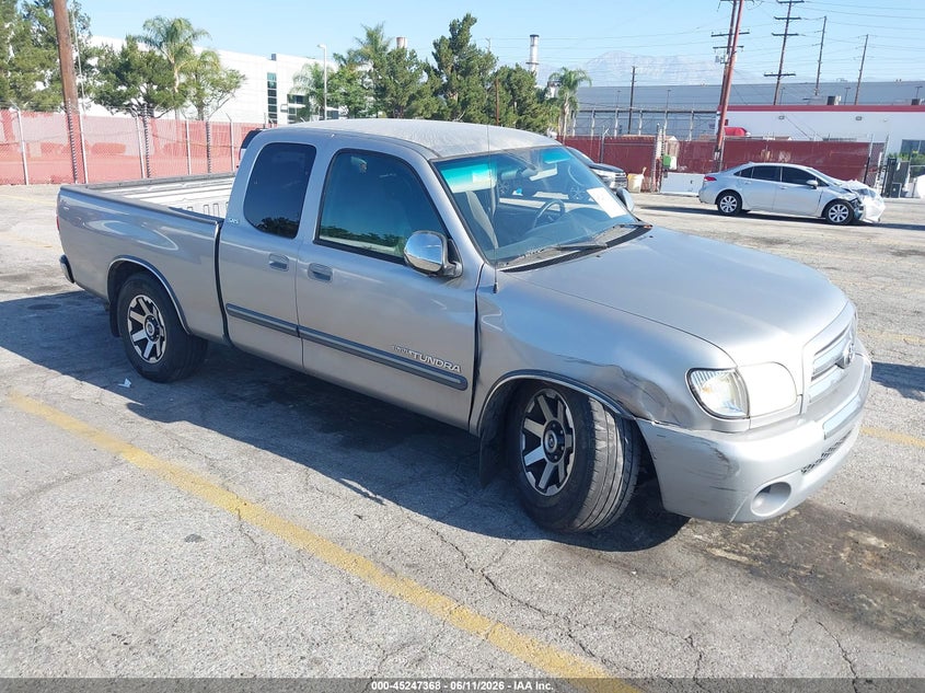 2003 Toyota Tundra VIN 5TBRT34123S422607 IAAI salvage auction — RIGHT FRONT, Salvage (California), sold $2,250 on 2026-07-10 (photo 1)