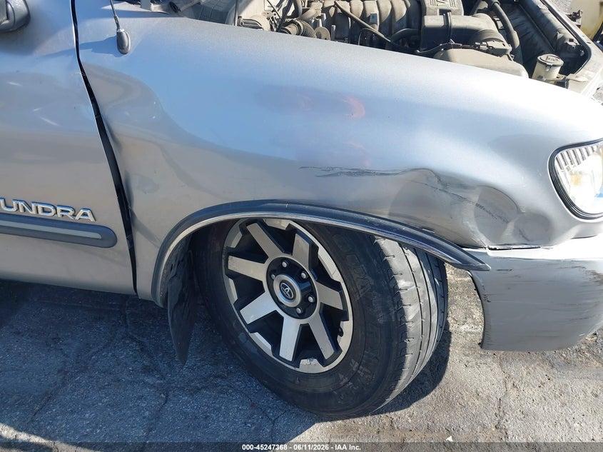 2003 Toyota Tundra VIN 5TBRT34123S422607 IAAI salvage auction — RIGHT FRONT, Salvage (California), sold $2,250 on 2026-07-10 (photo 6)