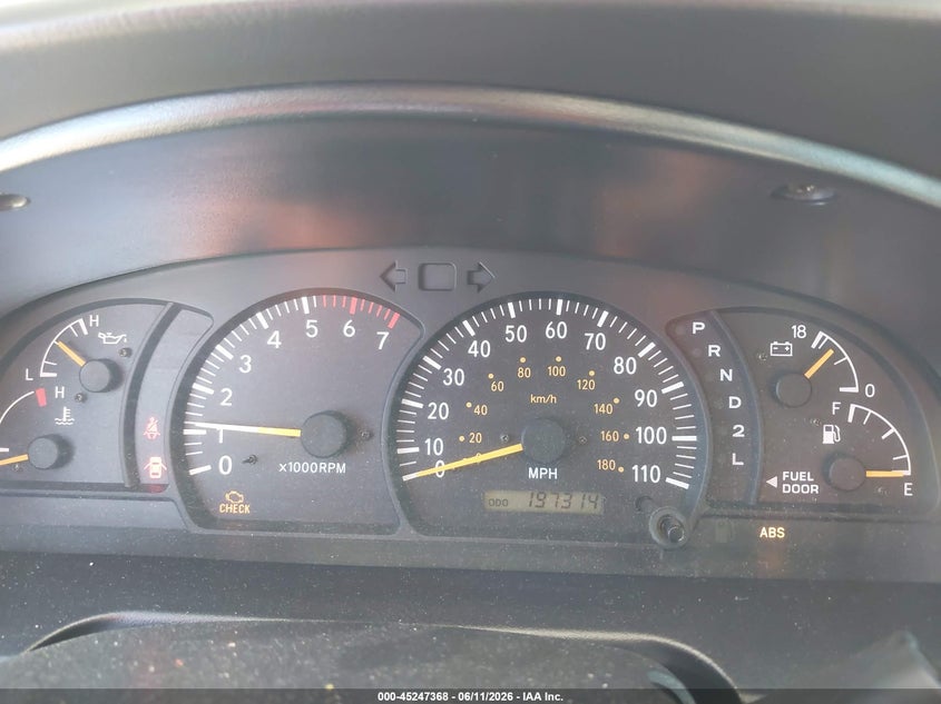 2003 Toyota Tundra VIN 5TBRT34123S422607 IAAI salvage auction — RIGHT FRONT, Salvage (California), sold $2,250 on 2026-07-10 (photo 7)