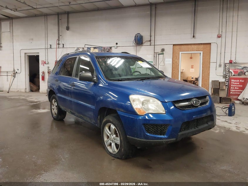 2009 Kia Sportage VIN KNDJF724997574290 IAAI salvage auction — NORMAL WEAR, Original (Maine), sold $875 on 2026-07-06 (photo 1)