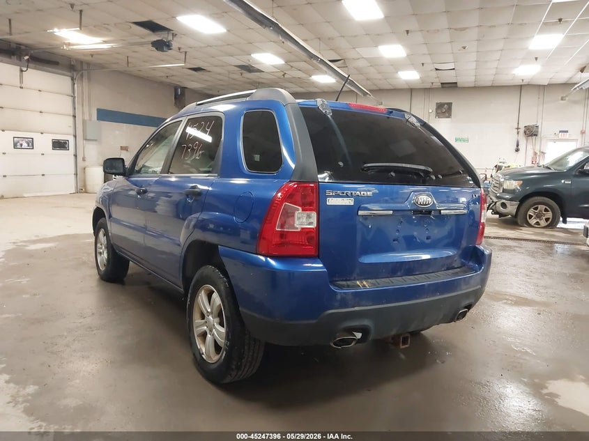 2009 Kia Sportage VIN KNDJF724997574290 IAAI salvage auction — NORMAL WEAR, Original (Maine), sold $875 on 2026-07-06 (photo 3)