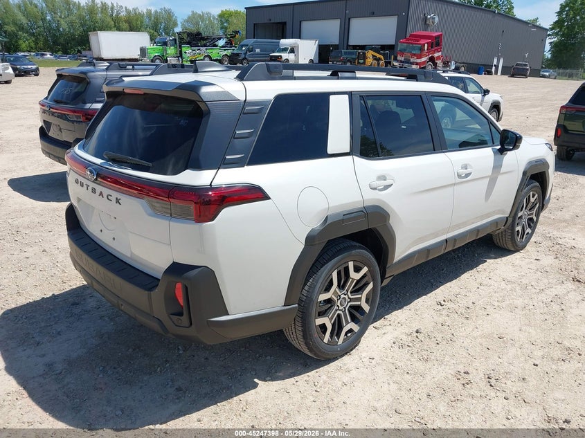2026 Subaru Outback VIN JF2BURJDXTY478243 IAAI salvage auction — HAIL, Salvage Title, sold $28,500 on 2026-07-06 (photo 4)