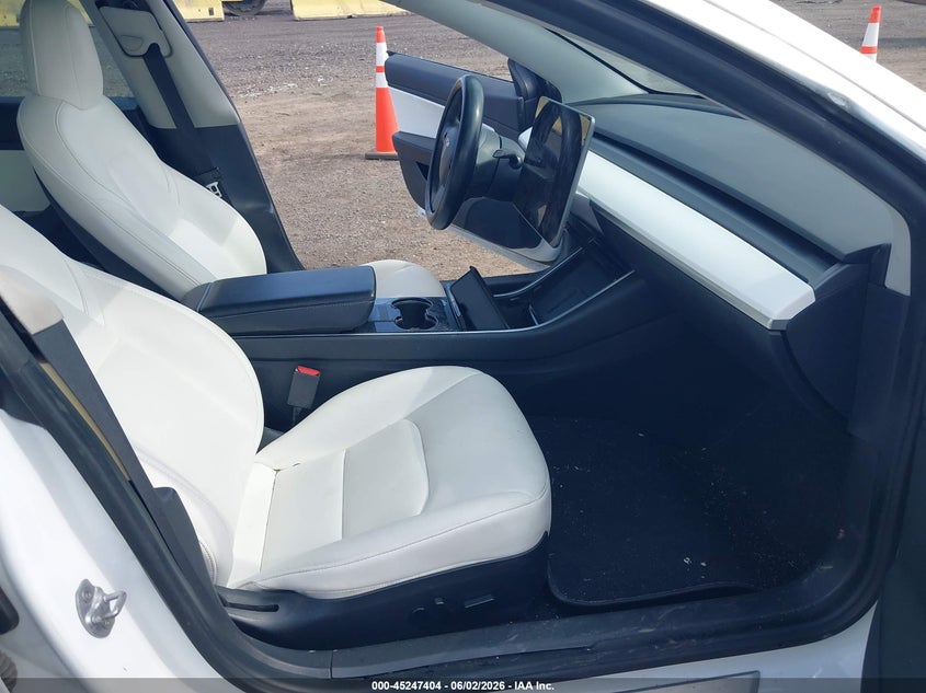 2020 Tesla Model 3 VIN 5YJ3E1EC2LF784243 IAAI salvage auction — LEFT SIDE, Salvage Title, sold $5,450 on 2026-07-09 (photo 5)