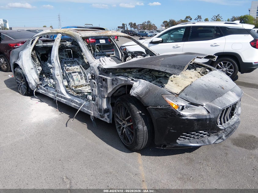 2018 Maserati Granturismo VIN ZAM56YRA6J1270971 IAAI salvage auction — Burn Interior, Non-Repairable (California), sold $450 on 2026-07-16 (photo 6)