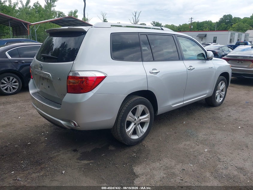 2008 Toyota Highlander VIN JTEES42A782086237 IAAI salvage auction — NORMAL WEAR, Clear (Maryland), sold $4,050 on 2026-07-28 (photo 4)