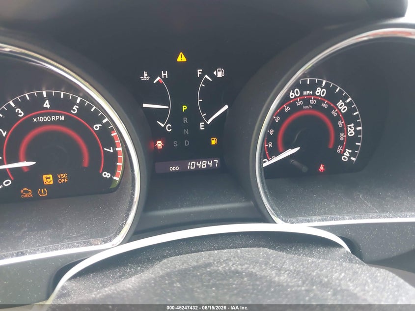 2008 Toyota Highlander VIN JTEES42A782086237 IAAI salvage auction — NORMAL WEAR, Clear (Maryland), sold $4,050 on 2026-07-28 (photo 7)