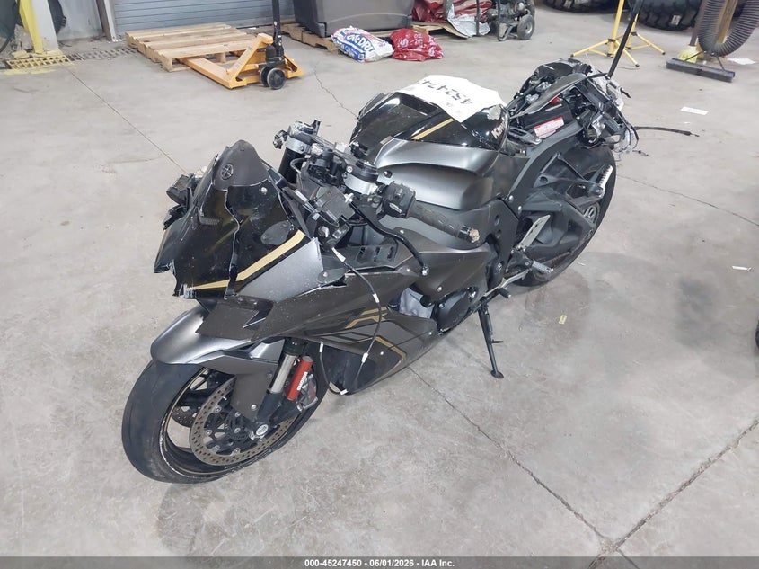 2023 Kawasaki Zx VIN JKBZXVM12PA004516 IAAI salvage auction — LEFT & RIGHT, Salvage Title, sold $3,700 on 2026-07-10 (photo 2)
