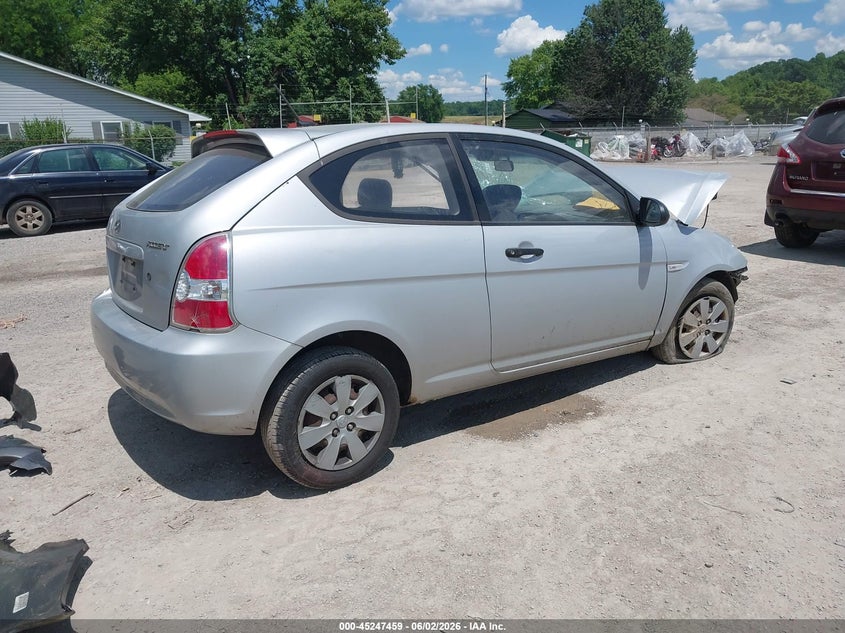 2009 Hyundai Accent VIN KMHCM36C89U113698 IAAI salvage auction — BIOHAZARD/CHEMICAL, Salvage (Ohio), sold $275 on 2026-07-20 (photo 4)
