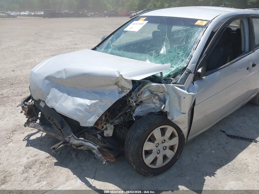 2009 Hyundai Accent VIN KMHCM36C89U113698 IAAI salvage auction — BIOHAZARD/CHEMICAL, Salvage (Ohio), sold $275 on 2026-07-20 (photo 6)
