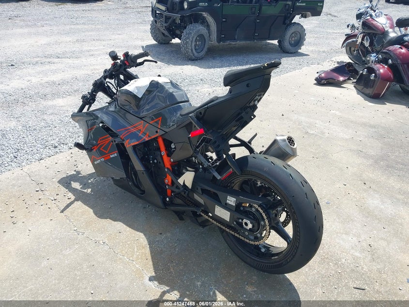 2026 Ktm 990 VIN VBKR99407TM911997 IAAI salvage auction — UNKNOWN, Certificate Of Destruction (Florida), sold $800 on 2026-07-14 (photo 3)